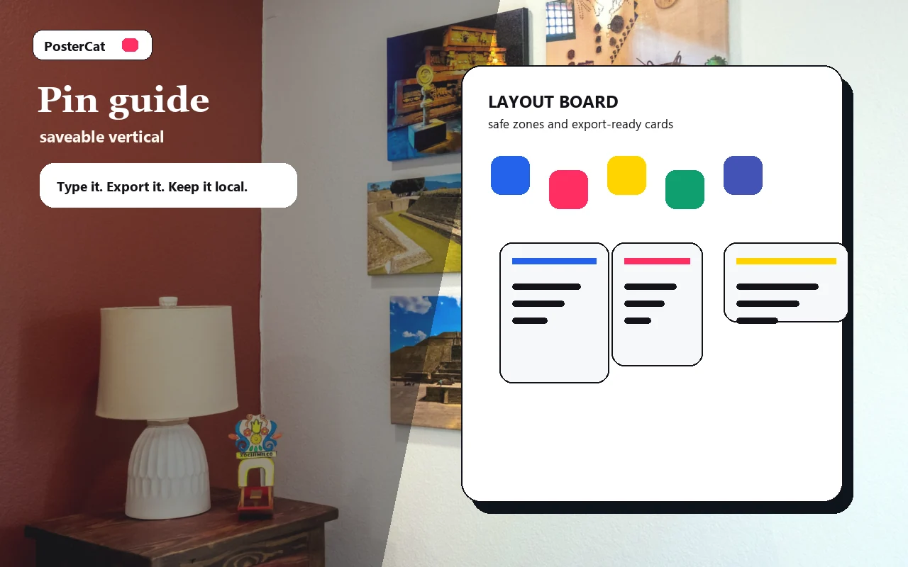 Pinterest pin maker workspace preview